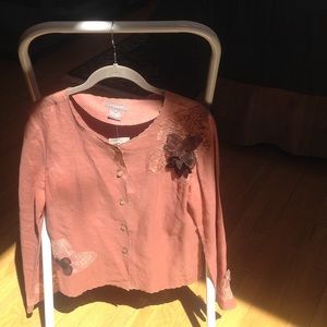 Kenar 100% Linen jacket with embellishment